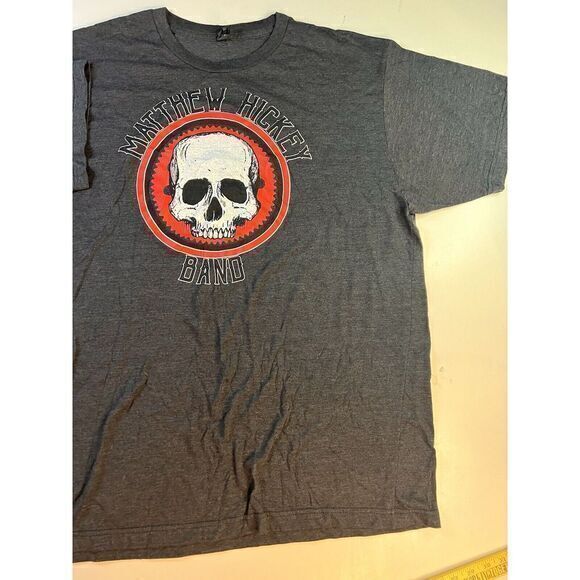 Matthew Hickey Band T-Shitt Size XL X Large Halloween Skull Ride Motorcycle Bac - Picture 4 of 12